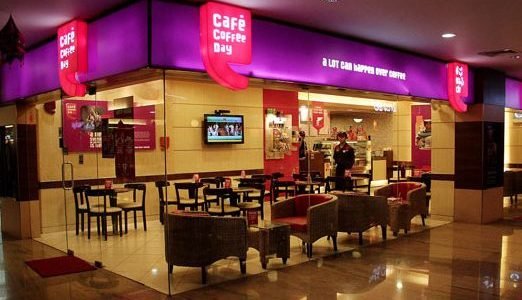 cafe coffee day inside galaxy mall