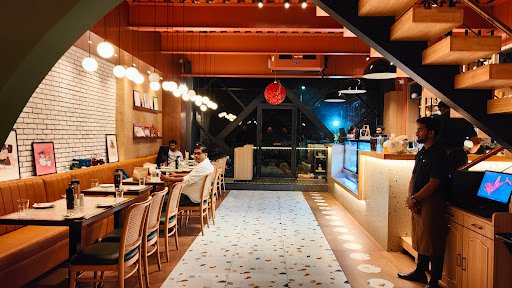 Bustling Brew Bistro Cafe