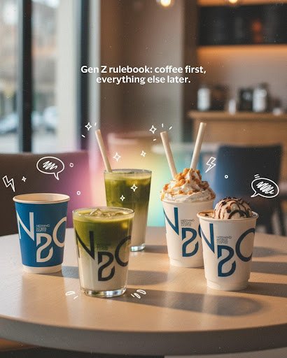 Nothing Before Coffee - Nalanda Society, Rajkot