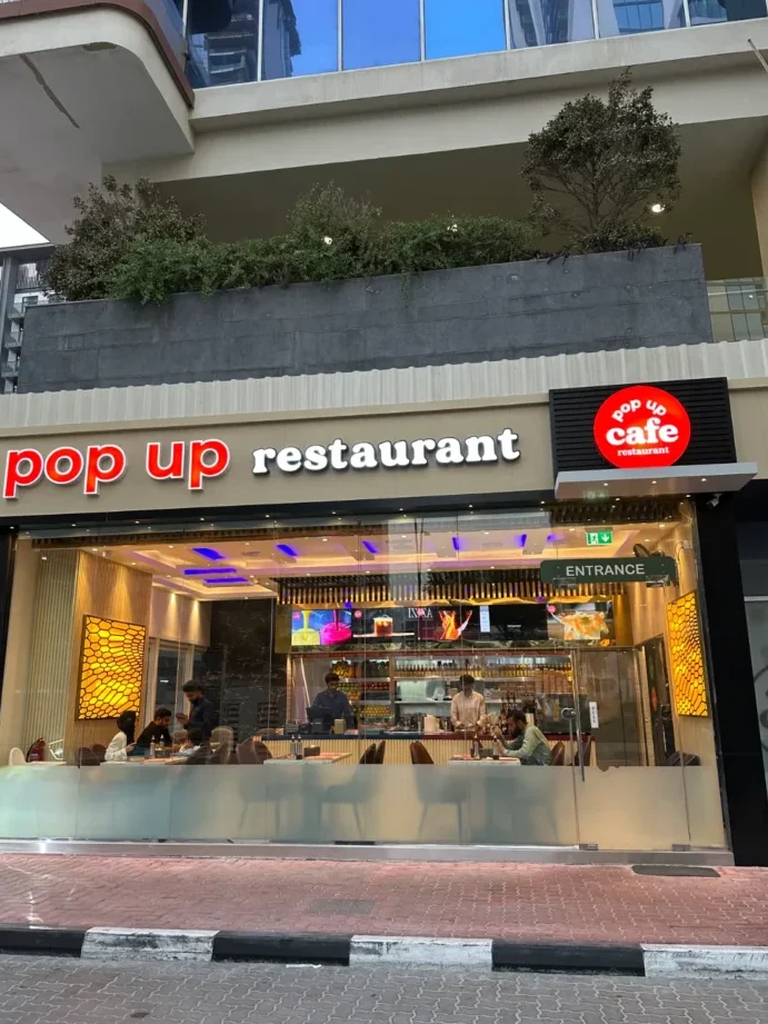 pop up cafe restaurant