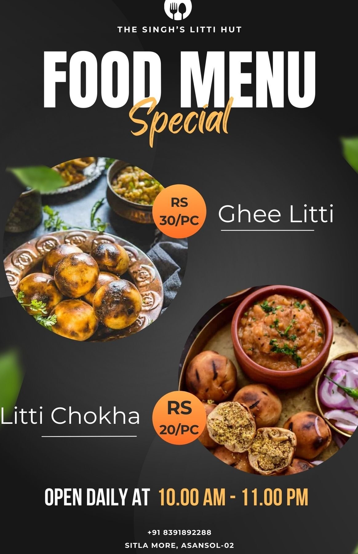 the singhs litti hut