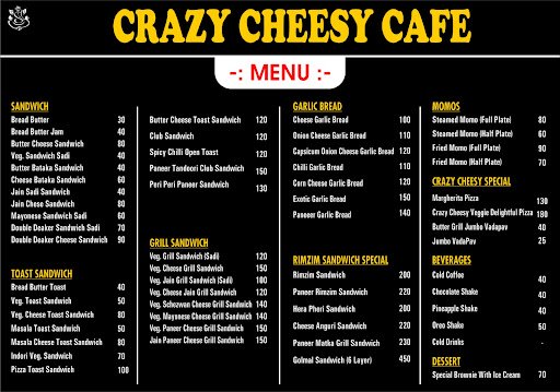 Crazy Cheesy Cafe